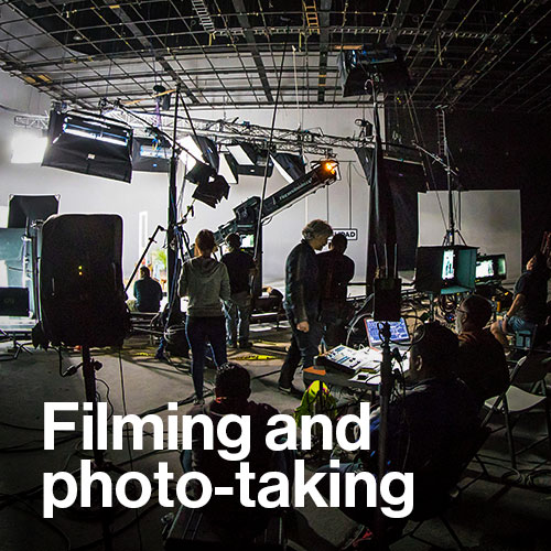 Filming and photo-taking